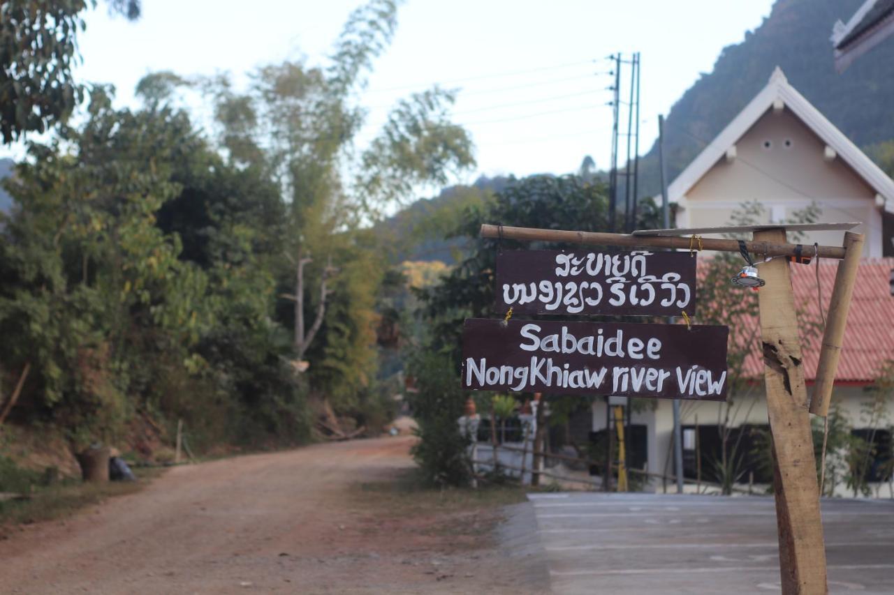 Hotel Sabaidee Nongkiaw River View Nongkhiaw Exterior foto