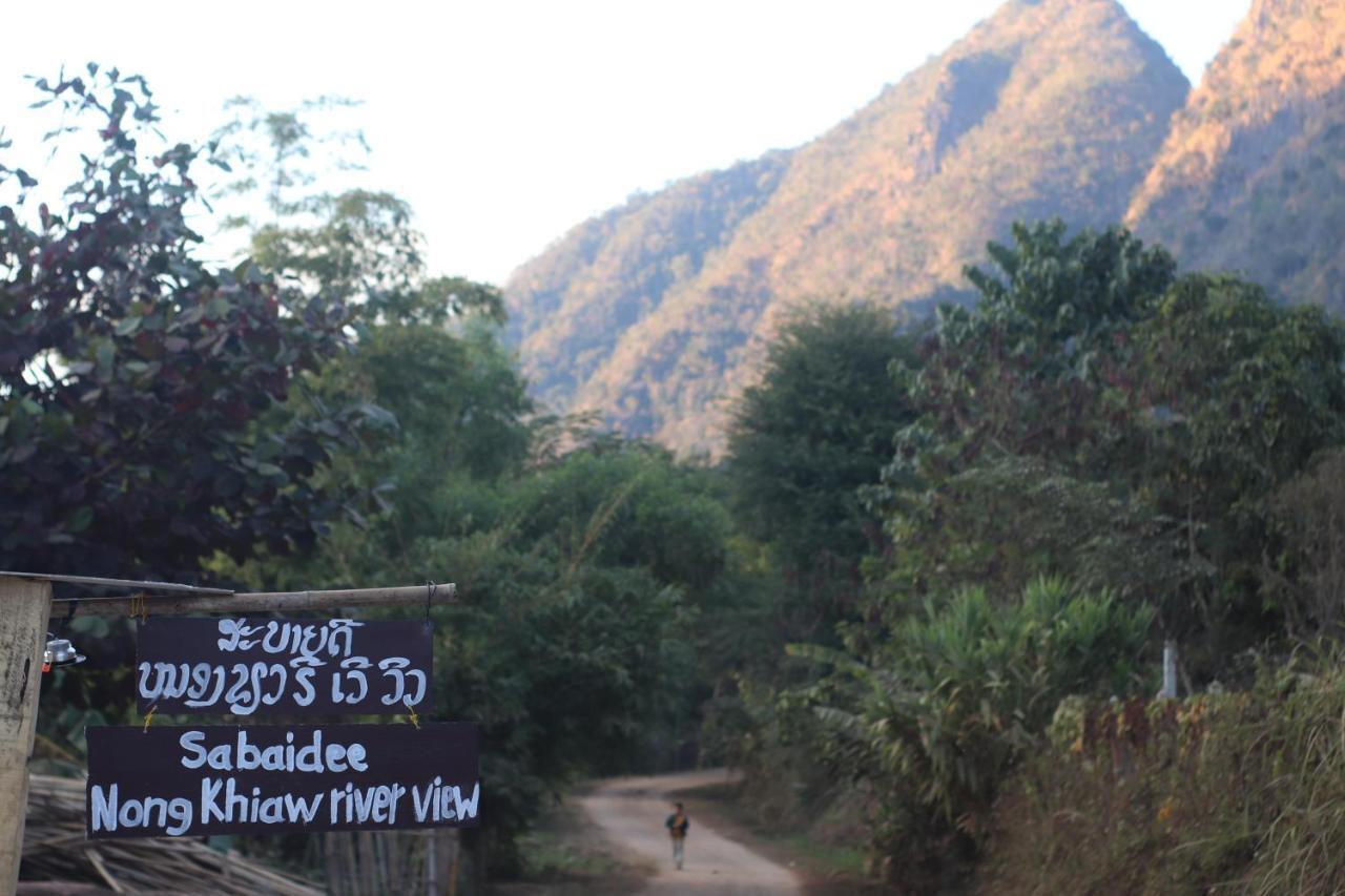 Hotel Sabaidee Nongkiaw River View Nongkhiaw Exterior foto